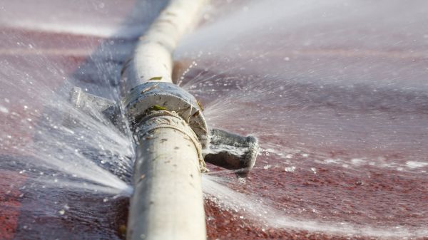 Burst Pipe Cleanup in Galveston
